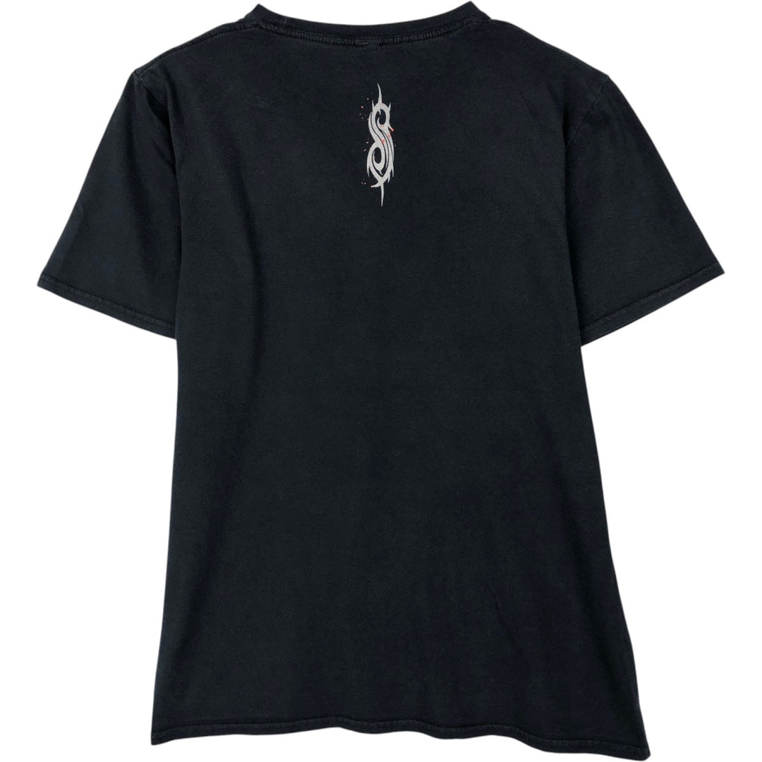 Slipknot Band T-shirt, Band T, Men's M size cotton black type Vintage Second Hand