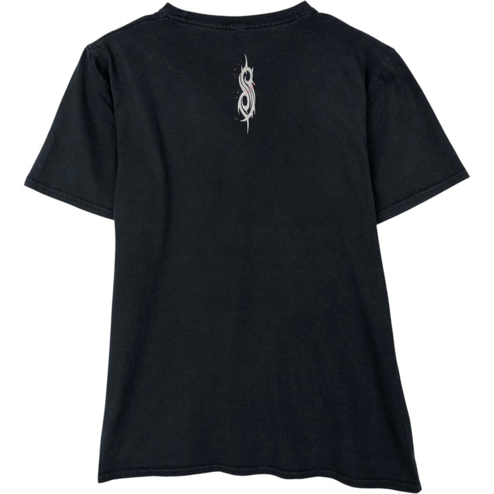 Slipknot Band T-shirt, Band T, Men's M size cotton black type Vintage Second Hand