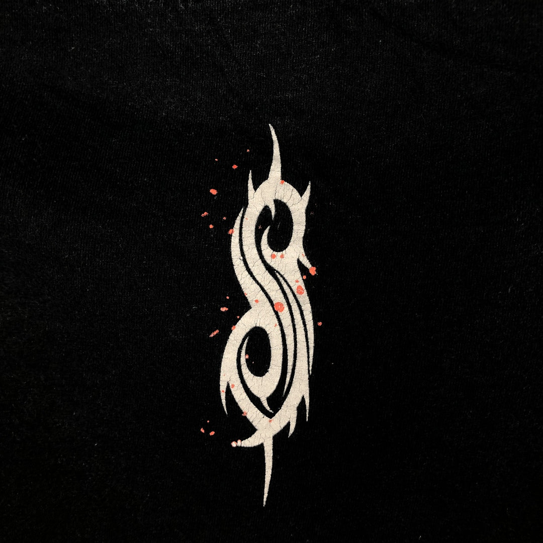 Slipknot Band T-shirt, Band T, Men's M size cotton black type Vintage Second Hand