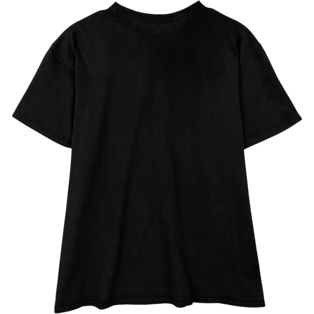 NIRVANA Nirvana Band T-shirt, Band T, Men's L size cotton black type Vintage Second Hand
