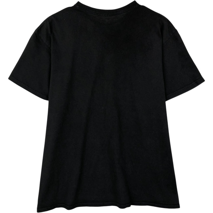 NIRVANA Nirvana Band T-shirt, Band T, Men's L size cotton black type Vintage Second Hand
