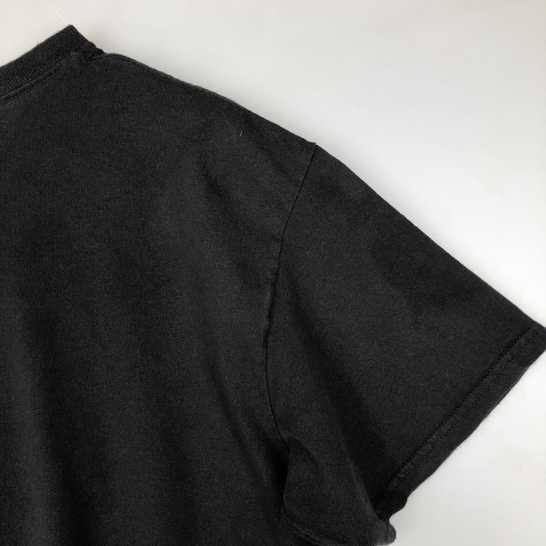 NIRVANA Nirvana Band T-shirt, Band T, Men's L size cotton black type Vintage Second Hand