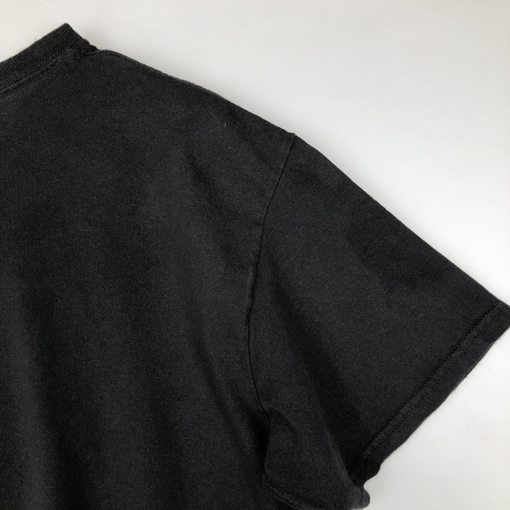NIRVANA Nirvana Band T-shirt, Band T, Men's L size cotton black type Vintage Second Hand