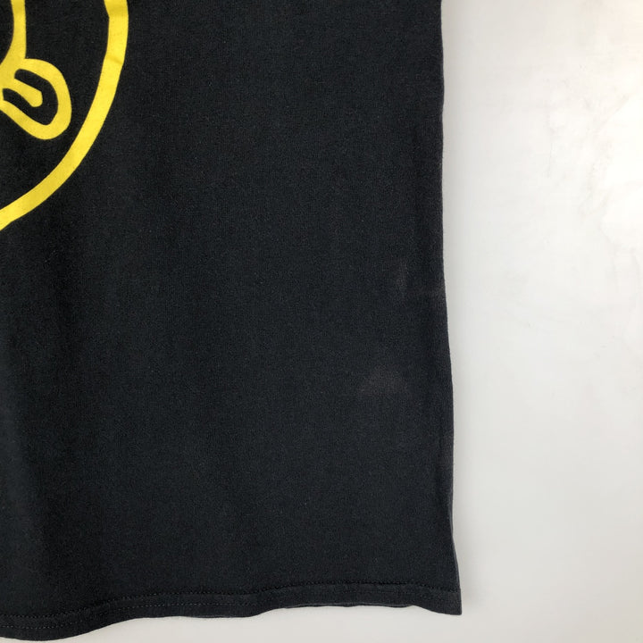 NIRVANA Nirvana Band T-shirt, Band T, Men's XL size cotton black type Vintage Second Hand