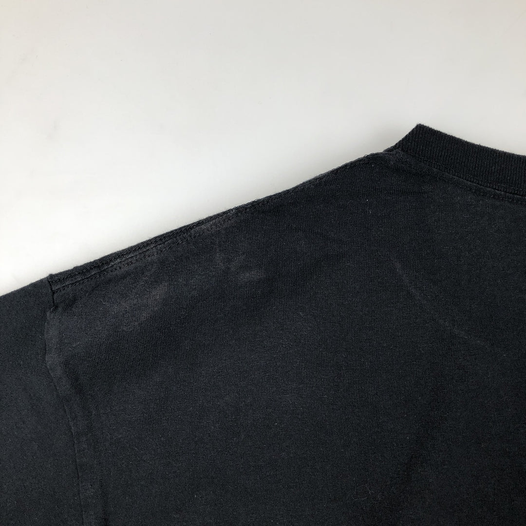 NIRVANA Nirvana Band T-shirt, Band T, Men's XL size cotton black type Vintage Second Hand