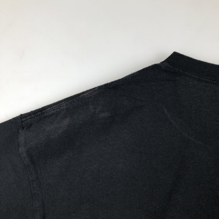 NIRVANA Nirvana Band T-shirt, Band T, Men's XL size cotton black type Vintage Second Hand