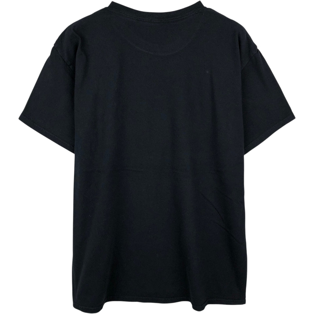 NIRVANA Nirvana Band T-shirt, Band T, Men's L size cotton black type Vintage Second Hand