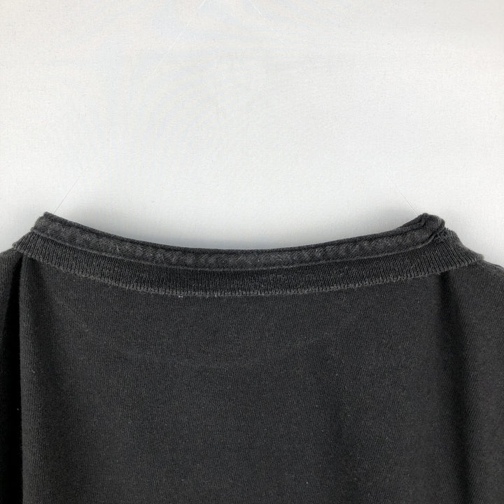 NIRVANA Nirvana Band T-shirt, Band T, Men's M size cotton black type Vintage Second Hand