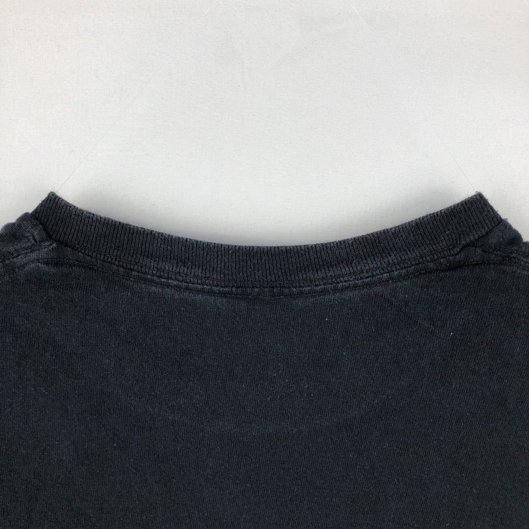 NIRVANA Nirvana Band T-shirt, Band T, Men's M size cotton black type Vintage Second Hand