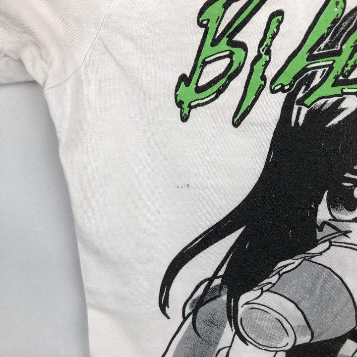 BILLIE EILISH Billie Eilish Band T-shirt Band T Men's M size cotton white type Vintage Second Hand