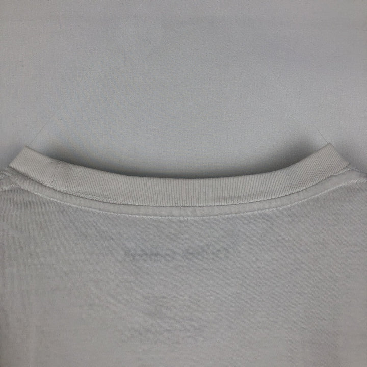 BILLIE EILISH Billie Eilish Band T-shirt Band T Men's M size cotton white type Vintage Second Hand