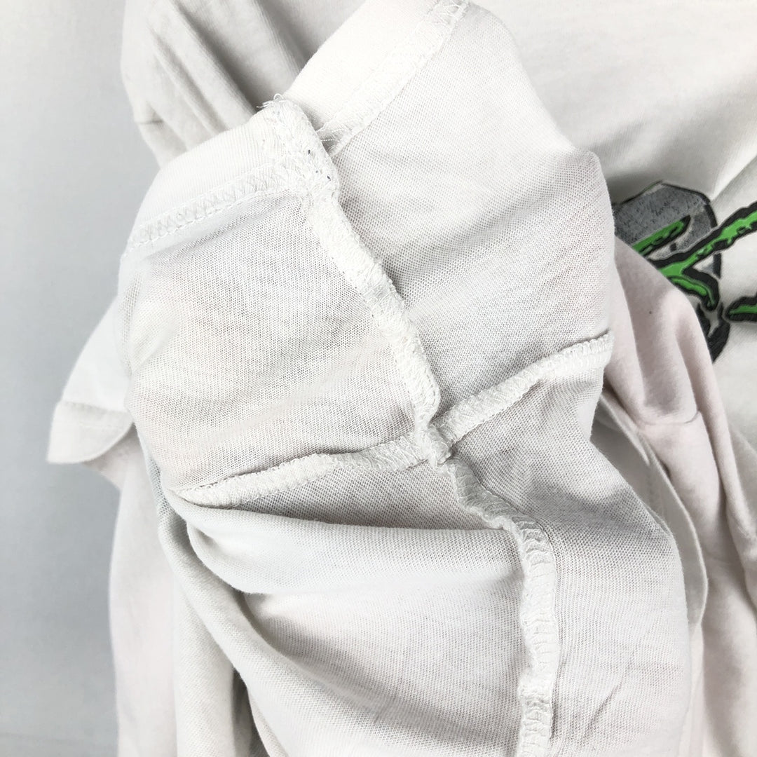 BILLIE EILISH Billie Eilish Band T-shirt Band T Men's M size cotton white type Vintage Second Hand
