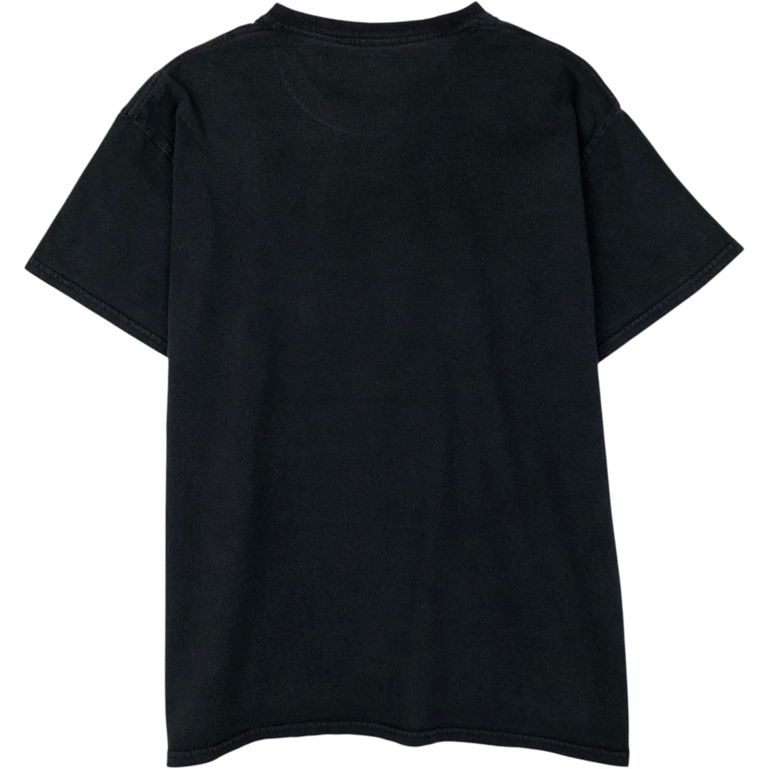 NIRVANA Nirvana Band T-shirt, Band T, Men's L size cotton black type Vintage Second Hand