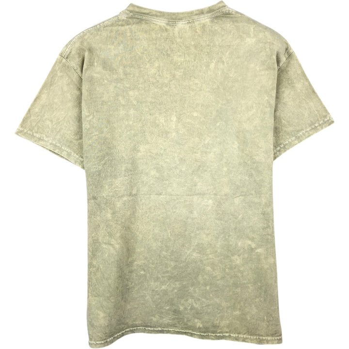 NIRVANA Nirvana Band T-shirt, Band T, Men's M size cotton Beige type Vintage Second Hand