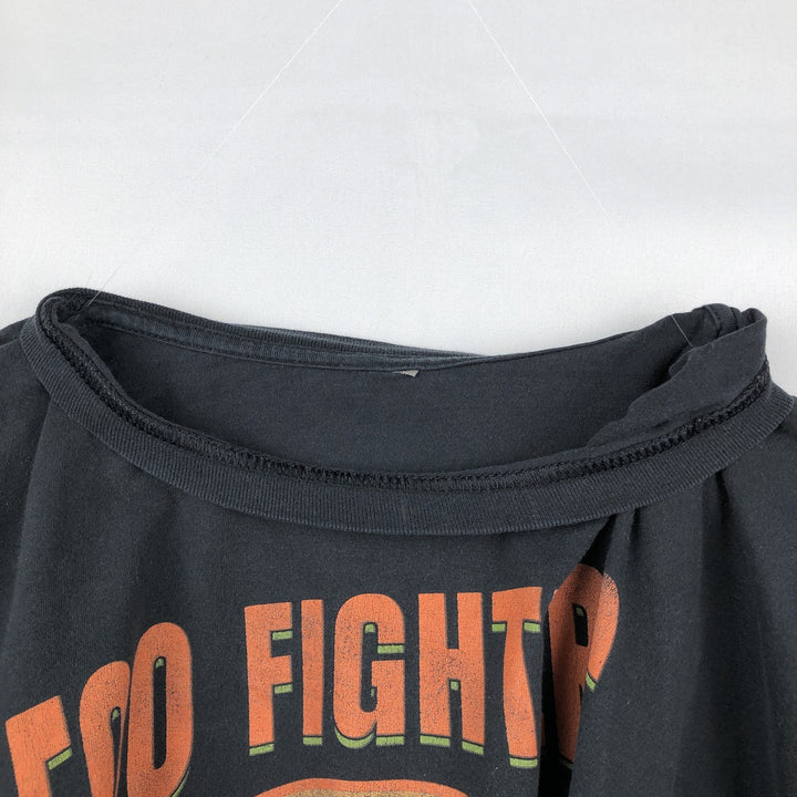Foo Fighters Band T-shirt, Men's XL size unclear black type Vintage Second Hand