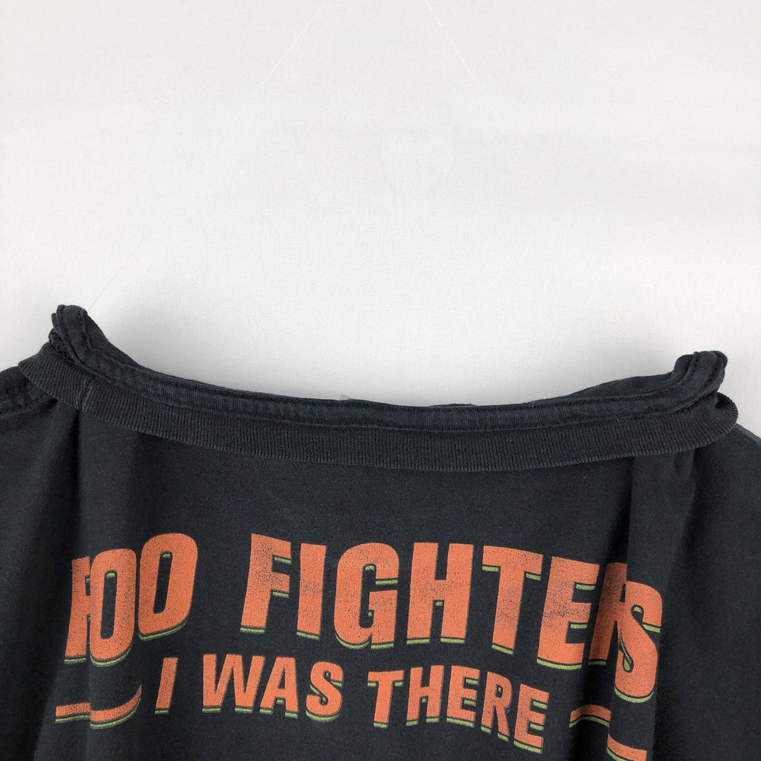 Foo Fighters Band T-shirt, Men's XL size unclear black type Vintage Second Hand