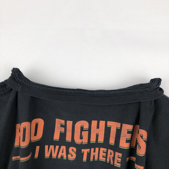 Foo Fighters Band T-shirt, Men's XL size unclear black type Vintage Second Hand