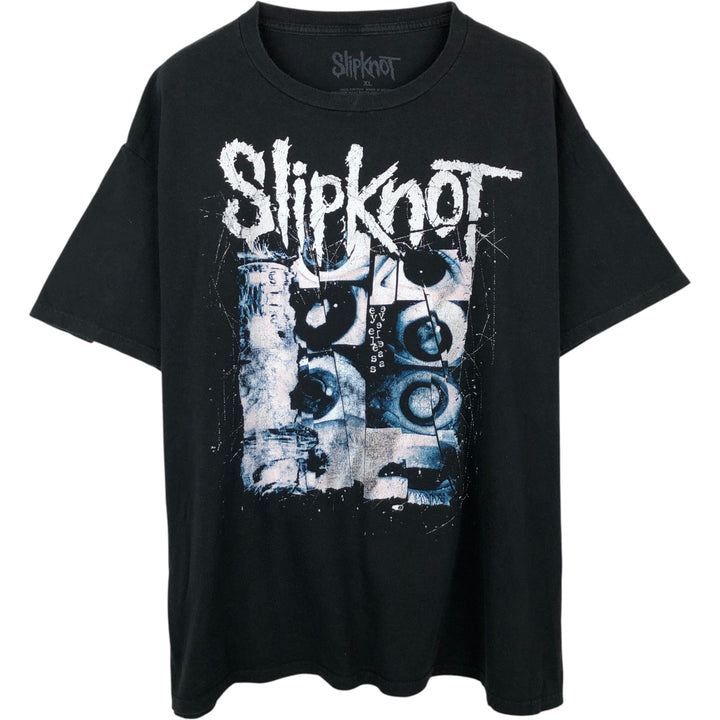 Slipknot Band T-shirt, Band T, Men's XL size cotton black type Vintage Second Hand