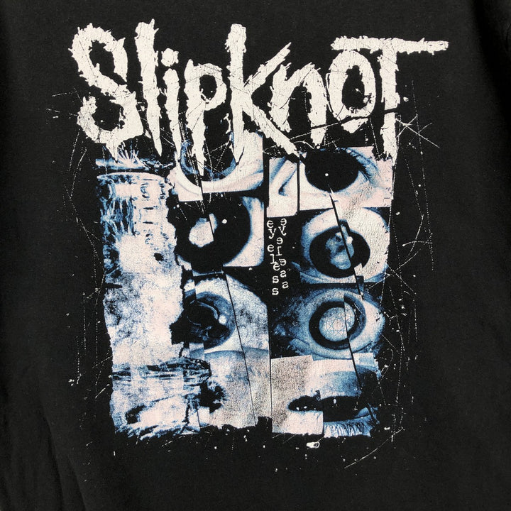 Slipknot Band T-shirt, Band T, Men's XL size cotton black type Vintage Second Hand