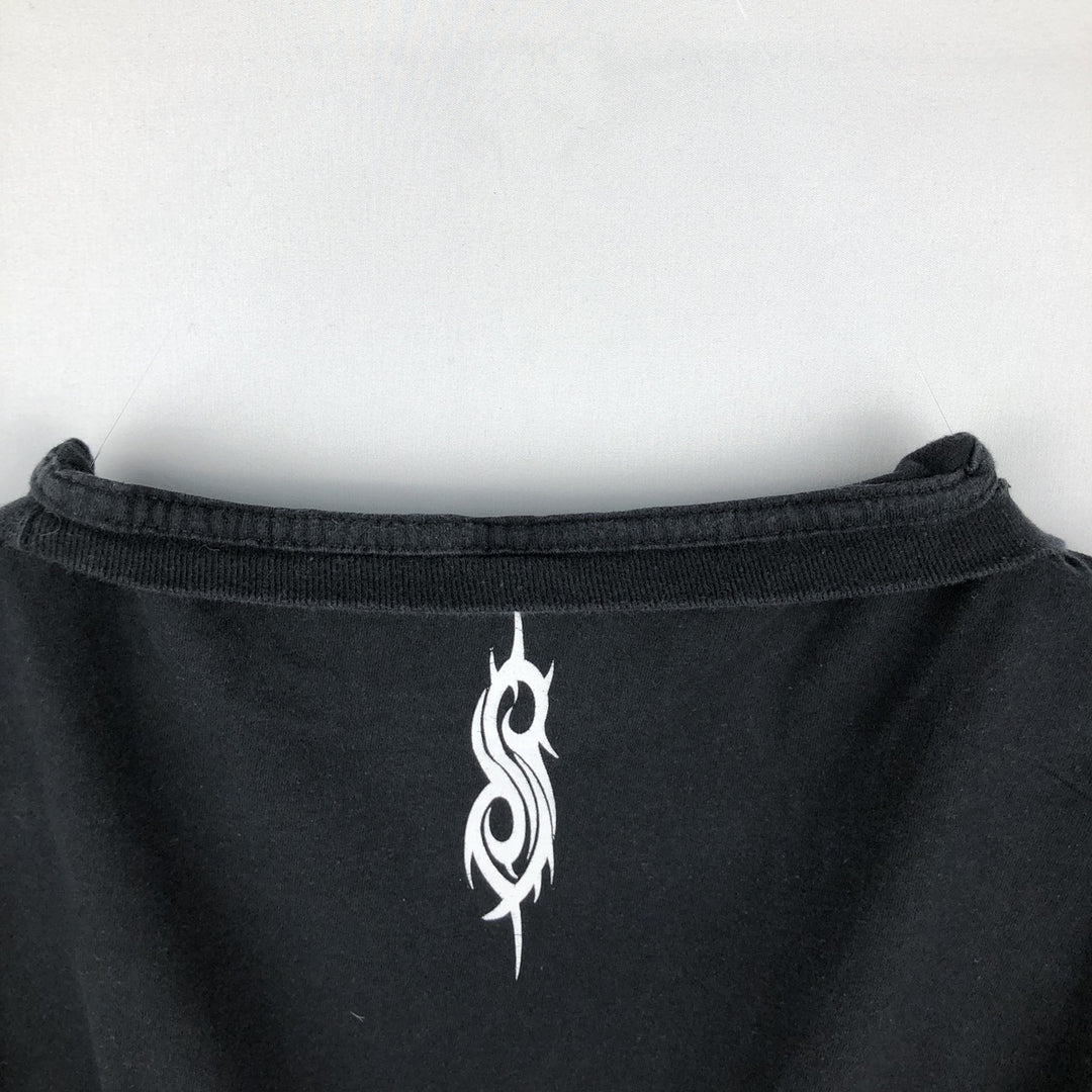 Slipknot Band T-shirt, Band T, Men's XL size cotton black type Vintage Second Hand