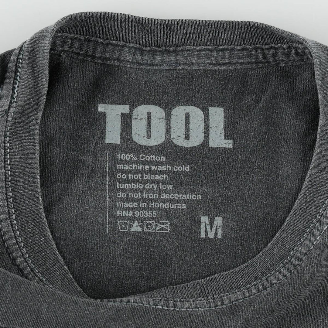 TOOL Band T-shirt, Men's Medium cotton Charcoal Vintage Second Hand