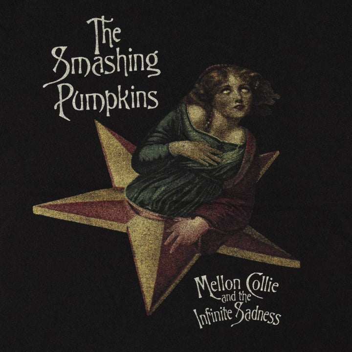 THE SMASHING PUMPKINS Smashing Pumpkins Band T-shirt Band T Men's L size cotton blue type Vintage Second Hand