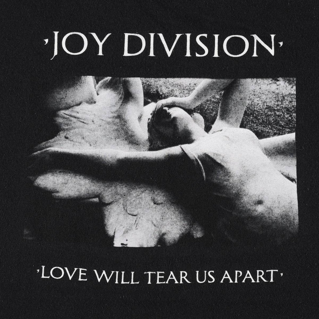 JOY DIVISION Band T-shirt, Band T, Men's XL size unclear black type Vintage Second Hand