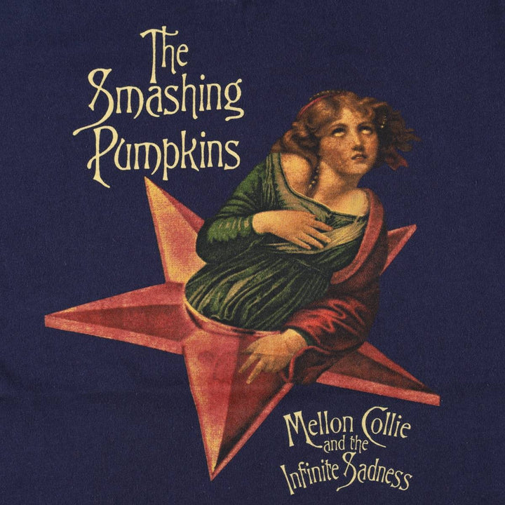THE SMASHING PUMPKINS Smashing Pumpkins Band T-shirt Band T Men's M equivalent unclear navy blue type Vintage Second Hand