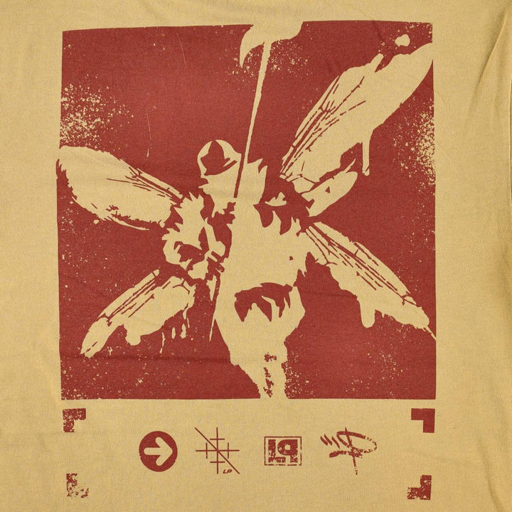 LINKIN PARK Band T-Shirt, Men's Size L cotton Beige type Vintage Second Hand