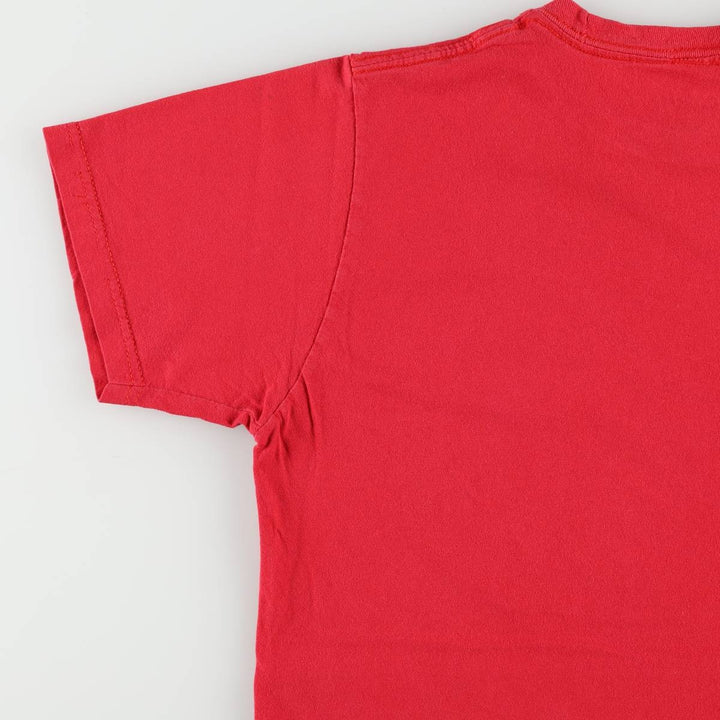 RED HOT CHILI PEPPERS Red Hot Chili Peppers Band T-shirt Band T Men's M size cotton red type Vintage Second Hand