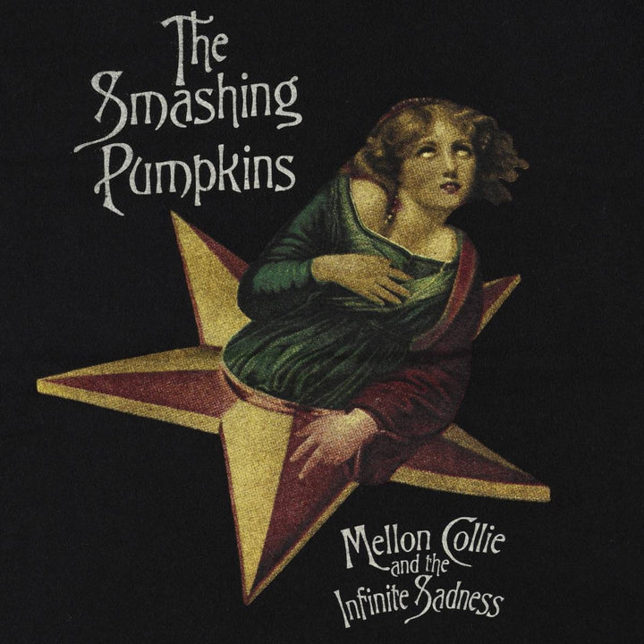THE SMASHING PUMPKINS Smashing Pumpkins Band T-shirt Band T Men's M equivalent cotton black type Vintage Second Hand
