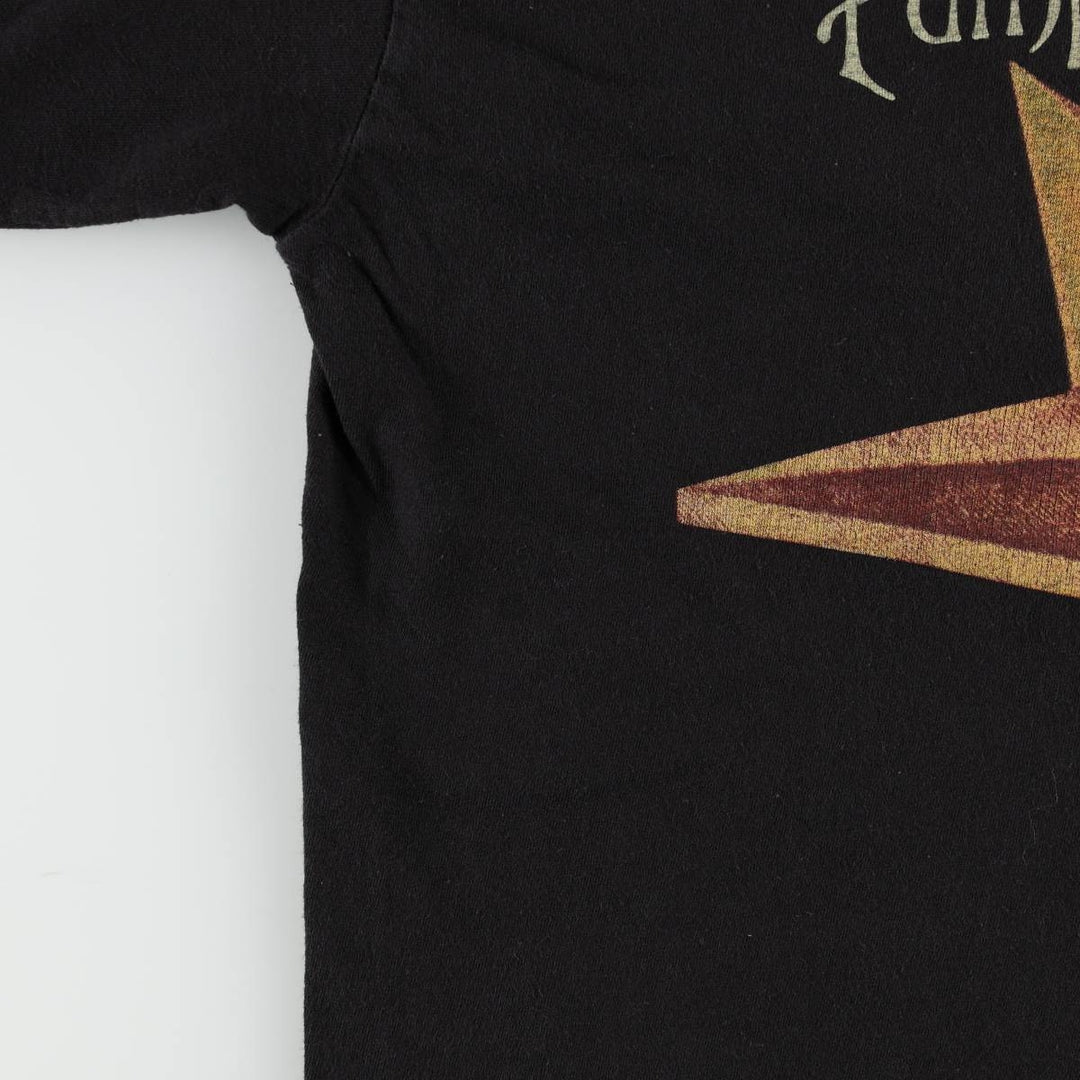 THE SMASHING PUMPKINS Smashing Pumpkins Band T-shirt Band T Men's M equivalent cotton black type Vintage Second Hand