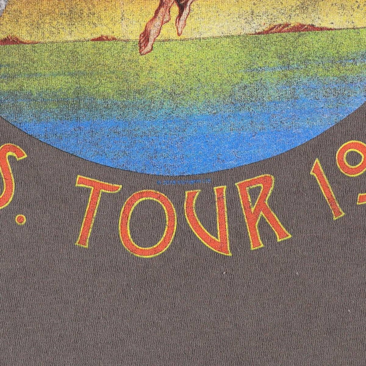 Led Zeppelin Band T-shirt, Band T, Men's L size cotton Charcoal Vintage Second Hand