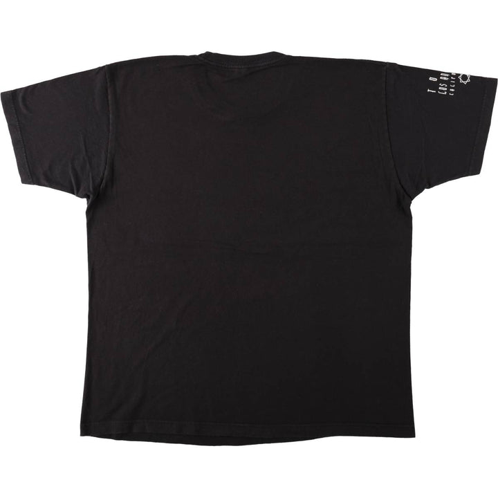 TULTEX TOOL Band T-shirt, Men's XL size cotton black type Vintage Second Hand