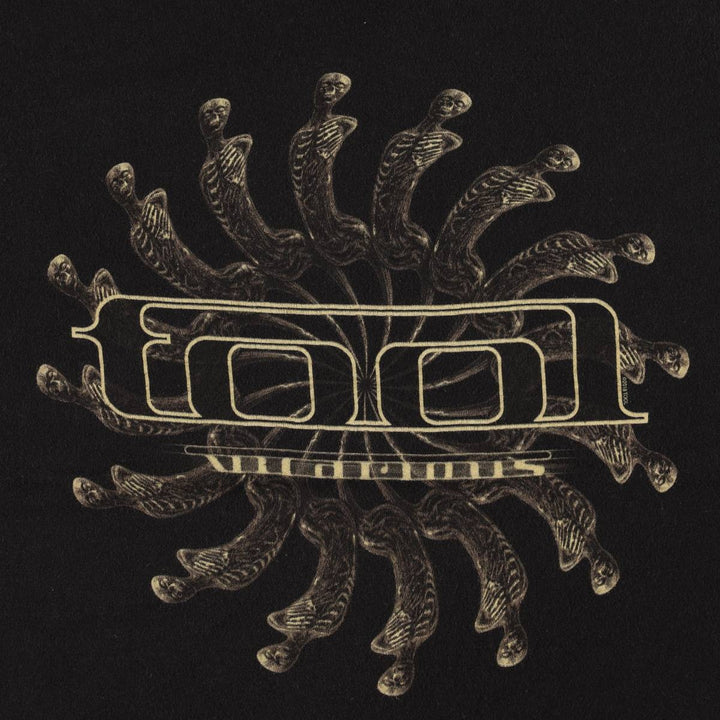 TULTEX TOOL Band T-shirt, Men's XL size cotton black type Vintage Second Hand
