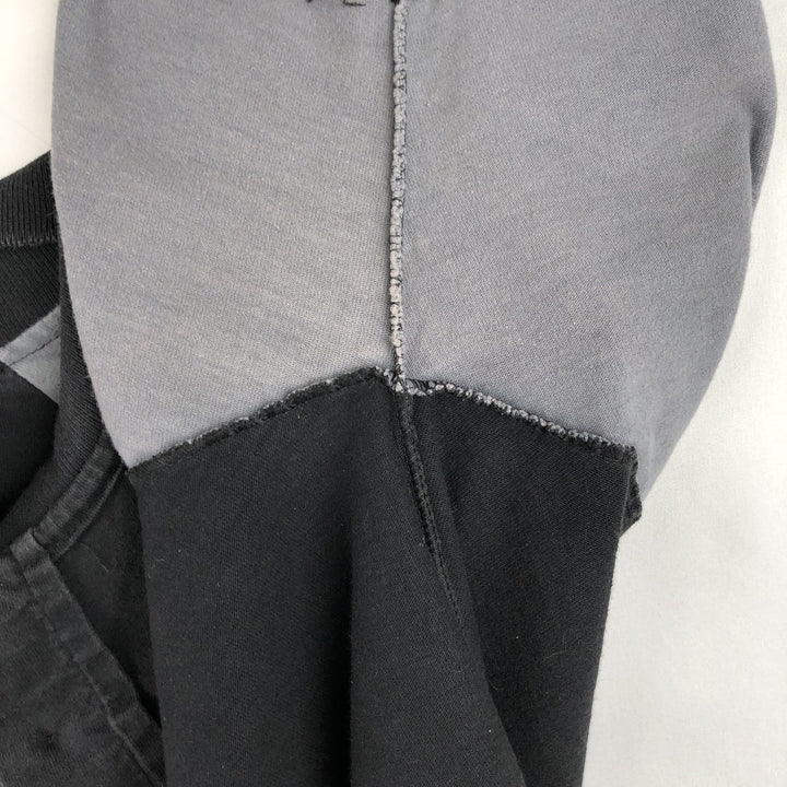 Harley-Davidson Short Sleeve Polo Shirt Made in USA Men's Size L cotton black type Vintage Second Hand