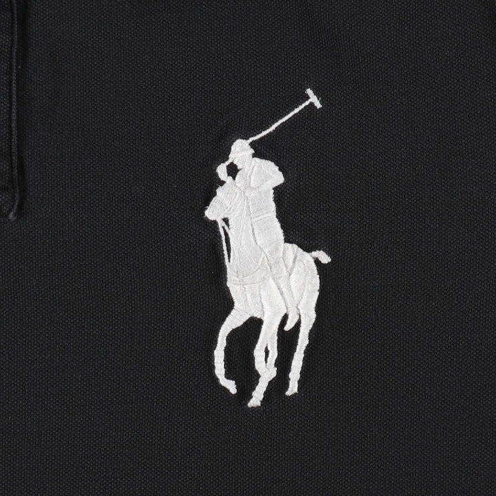 Ralph Lauren POLO RALPH LAUREN CUSTOM SLIM FIT Big Pony Short Sleeve Polo Shirt Men's XL cotton black type Vintage Second Hand