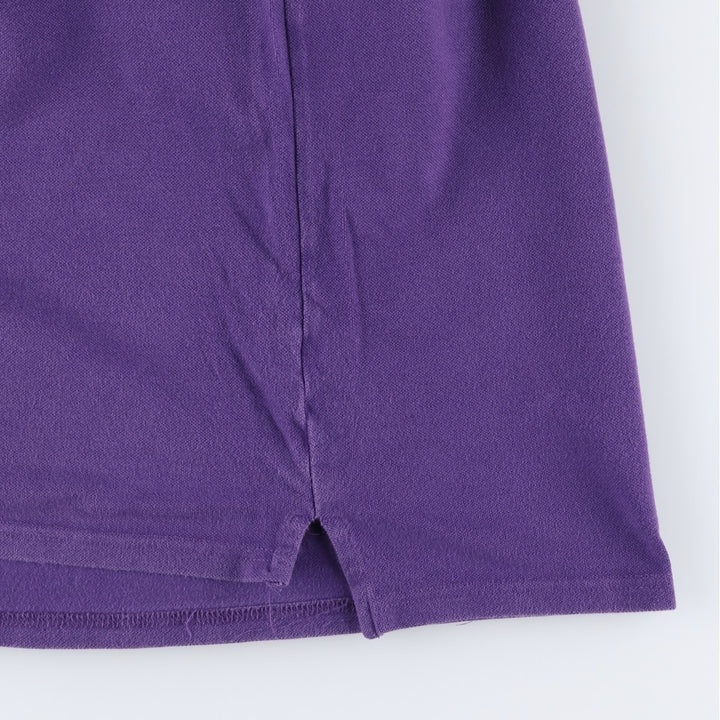 Ralph Lauren POLO by Ralph Lauren CUSTOM FIT Big Pony Short Sleeve Polo Shirt Men's XL cotton purple type Vintage Second Hand