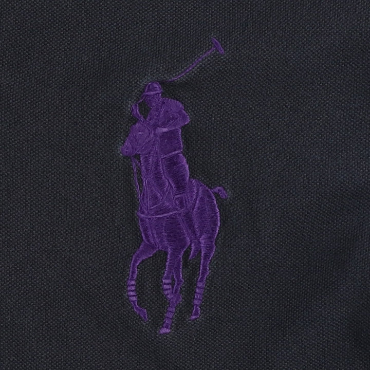 Ralph Lauren POLO by Ralph Lauren CUSTOM FIT Big Pony Short Sleeve Polo Shirt Men's M size cotton white type Vintage Second Hand