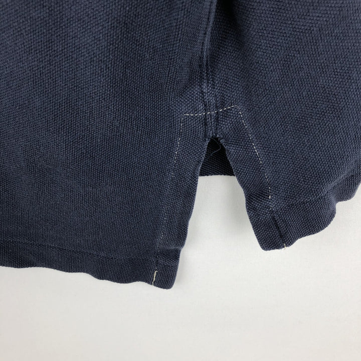 Ralph Lauren POLO by Ralph Lauren CUSTOM FIT Big Pony Short Sleeve Rugby Shirt Men's XL cotton navy blue type Vintage Second Hand