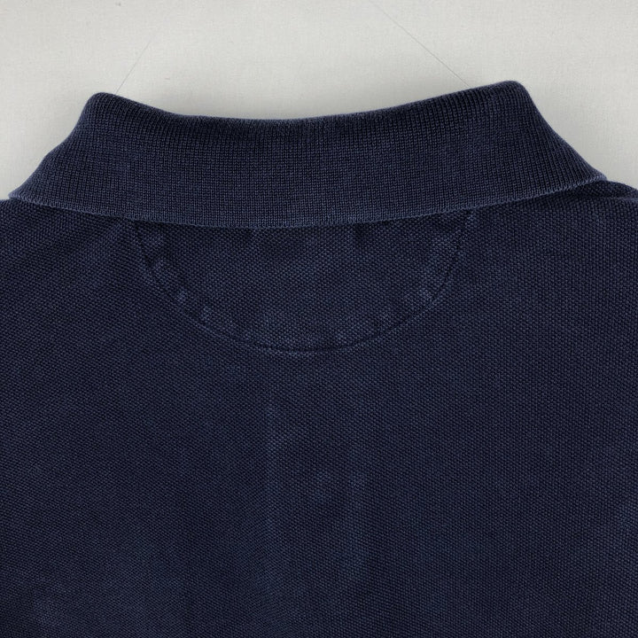 Ralph Lauren POLO by Ralph Lauren CUSTOM FIT Big Pony Short Sleeve Rugby Shirt Men's XL cotton navy blue type Vintage Second Hand