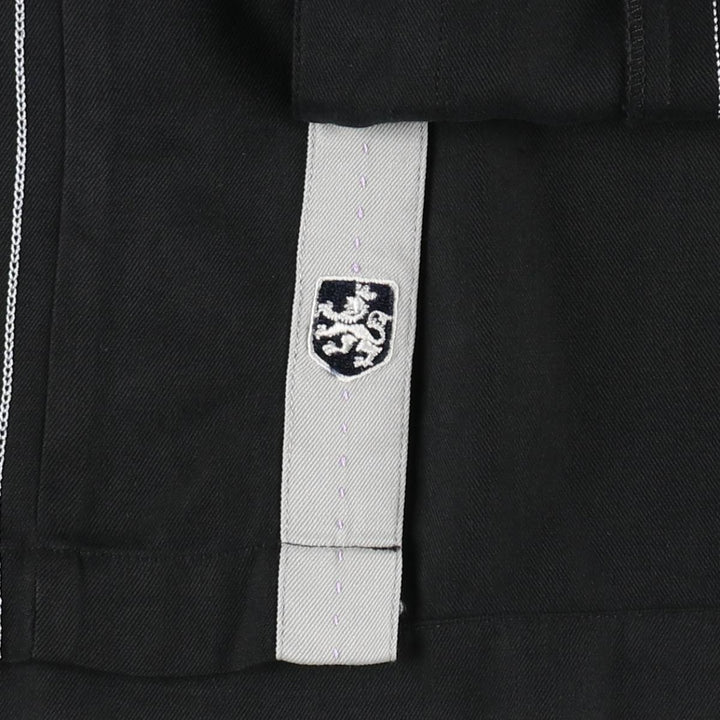 Nat Nast American fit short-sleeved silk box shirt, men's size L equivalent. silk black type Vintage Second Hand