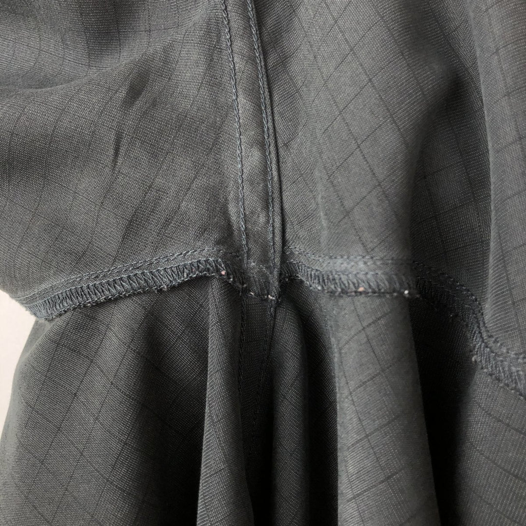 2000'S Oakley Check Pattern Short-Sleeve Rayon Shirt, Men's Size M (approx.) Rayon black type Vintage Second Hand