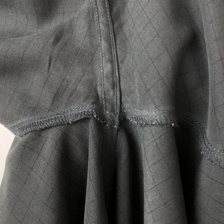 2000'S Oakley Check Pattern Short-Sleeve Rayon Shirt, Men's Size M (approx.) Rayon black type Vintage Second Hand