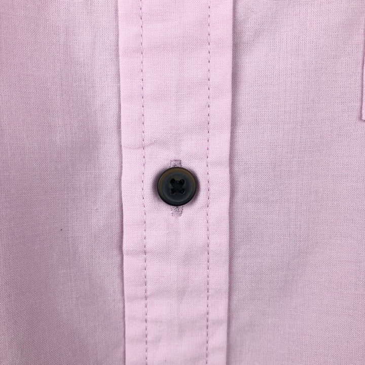 Patagonia Short-Sleeve Button-Down Shirt, Men's Size L (approx.) unclear pink type Vintage Second Hand