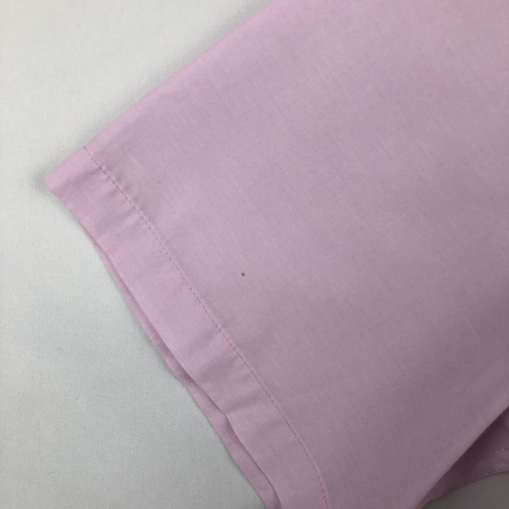 Patagonia Short-Sleeve Button-Down Shirt, Men's Size L (approx.) unclear pink type Vintage Second Hand