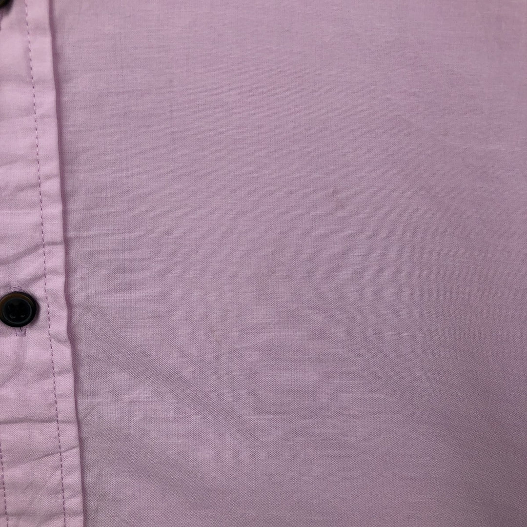 Patagonia Short-Sleeve Button-Down Shirt, Men's Size L (approx.) unclear pink type Vintage Second Hand