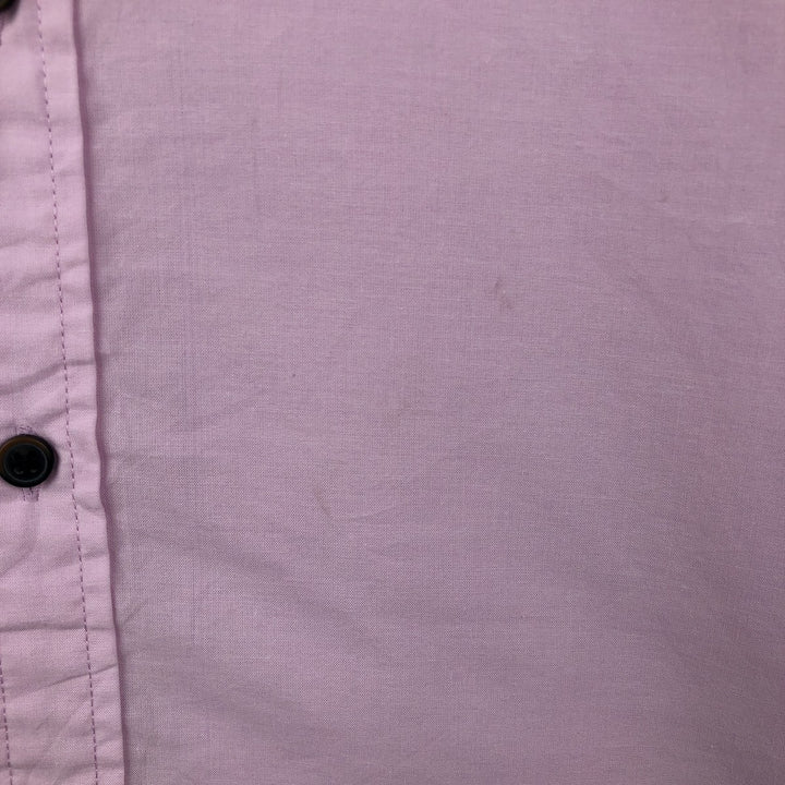 Patagonia Short-Sleeve Button-Down Shirt, Men's Size L (approx.) unclear pink type Vintage Second Hand