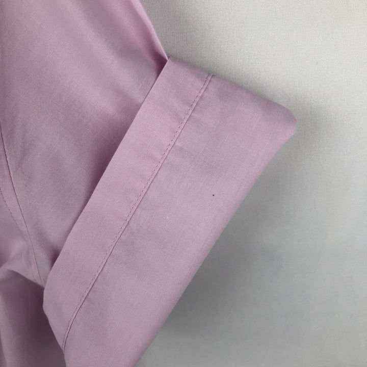 Patagonia Short-Sleeve Button-Down Shirt, Men's Size L (approx.) unclear pink type Vintage Second Hand