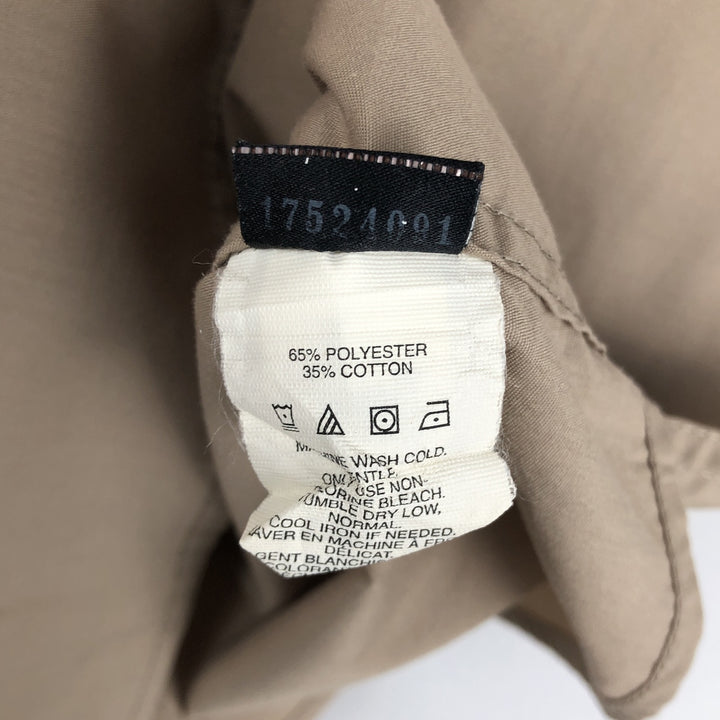 Oakley Regular Fit Short-Sleeve Poly-Cotton Shirt, Men's Size M (approx.) polyester beige type brown Vintage Second Hand